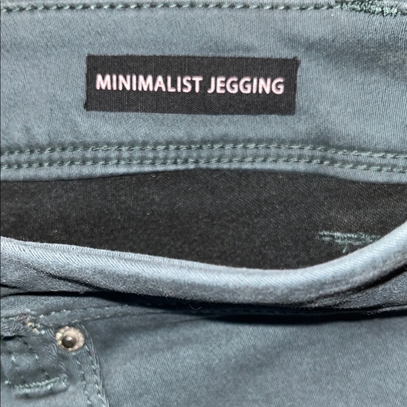 Curve Appeal Minimalist Jegging Olive Green Jeans Size 27 - Picture 5 of 8